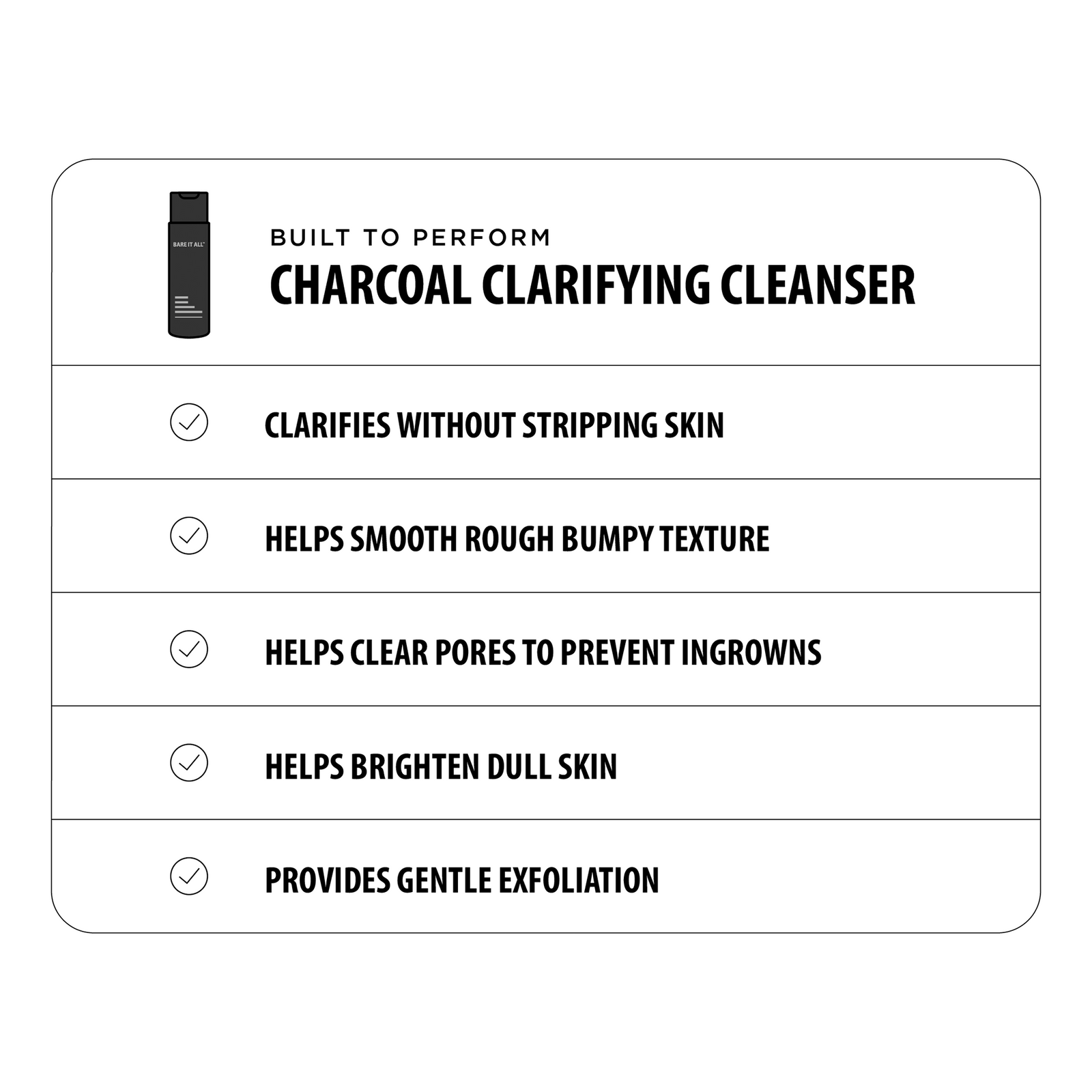 CHARCOAL CLARIFYING CLEANSER