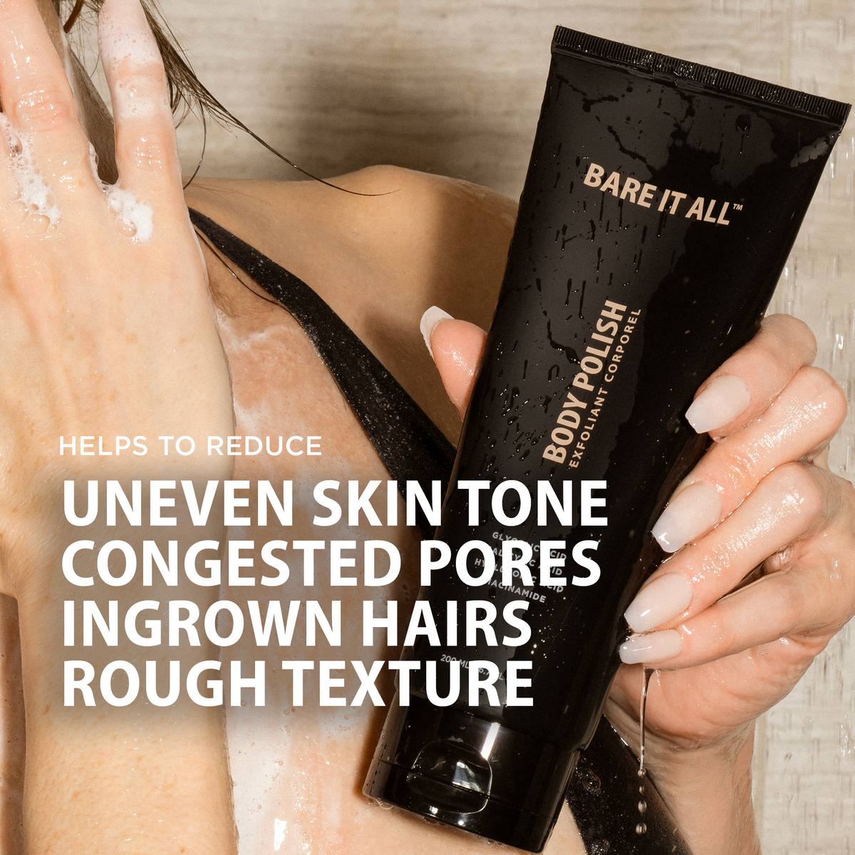 SHOWER KIT: CLARIFYING CHARCOAL BODY CLEANSER & BODY POLISH