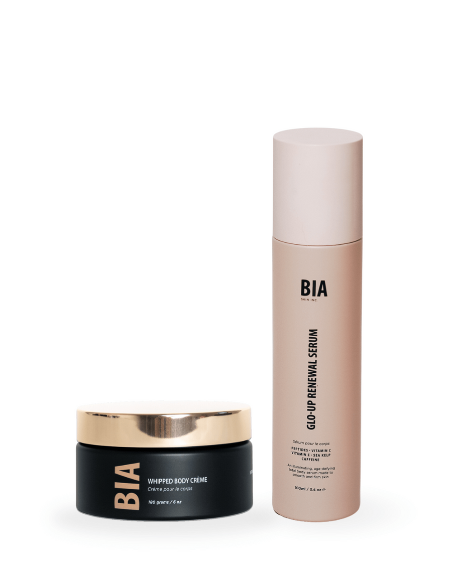 The Ageless Kit: Glo-Up Renewal Serum & Whipped Body Creme
