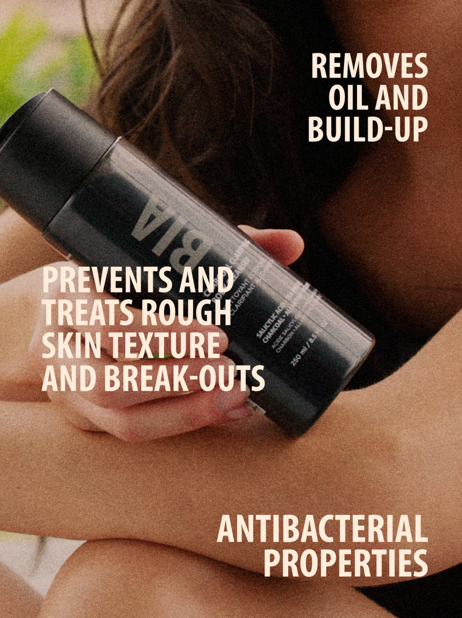 THREE-STEP ESSENTIALS BODY CARE ROUTINE: Charcoal Cleanser, Body Polish, Whipped Body Creme