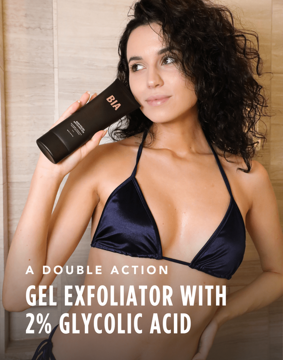 THREE-STEP ESSENTIALS BODY CARE ROUTINE: Charcoal Cleanser, Body Polish, Whipped Body Creme