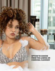 THREE-STEP ESSENTIALS BODY CARE ROUTINE: Cleanser, Body Polish, Whipped Body Creme