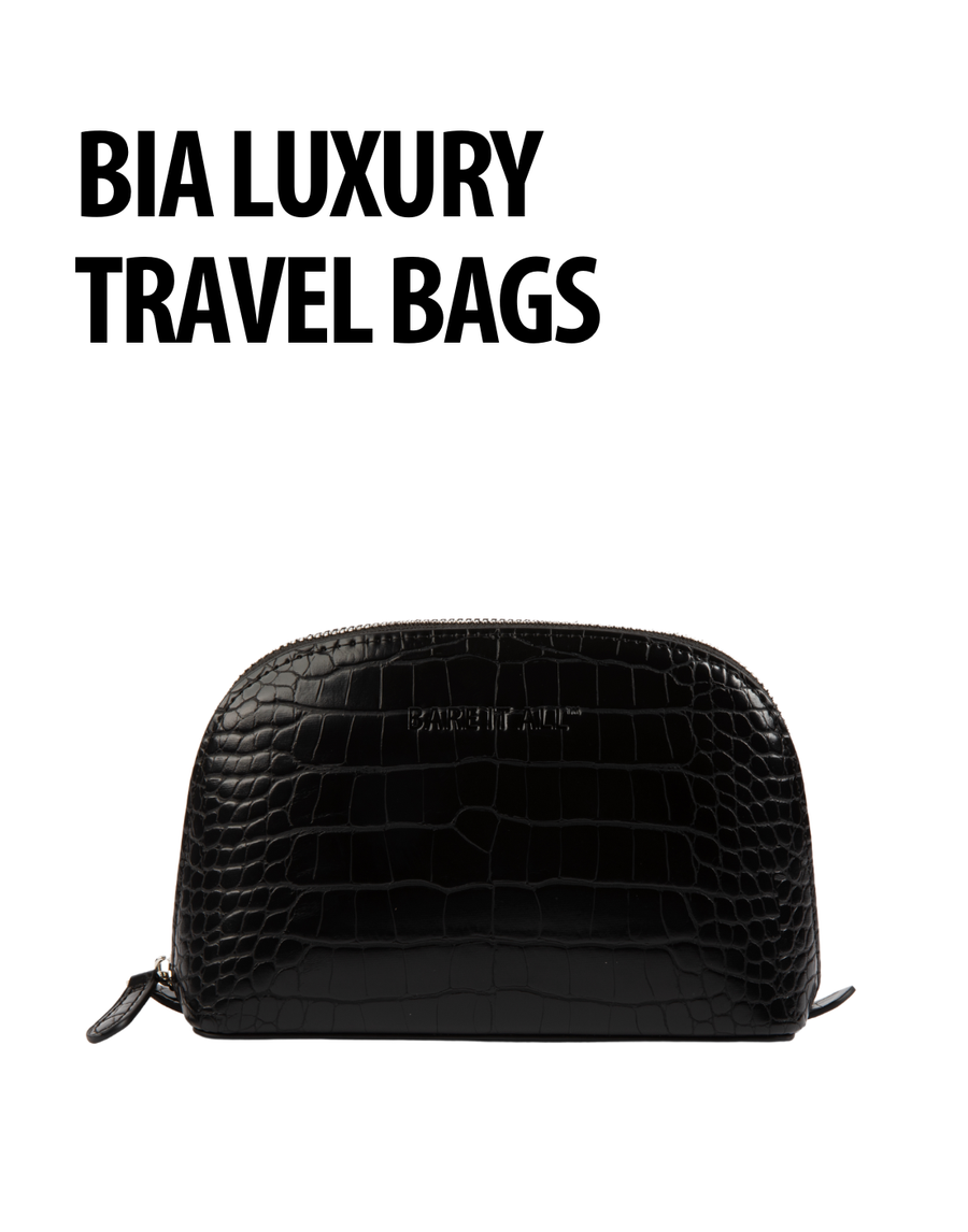 Croc Embossed Travel Bag