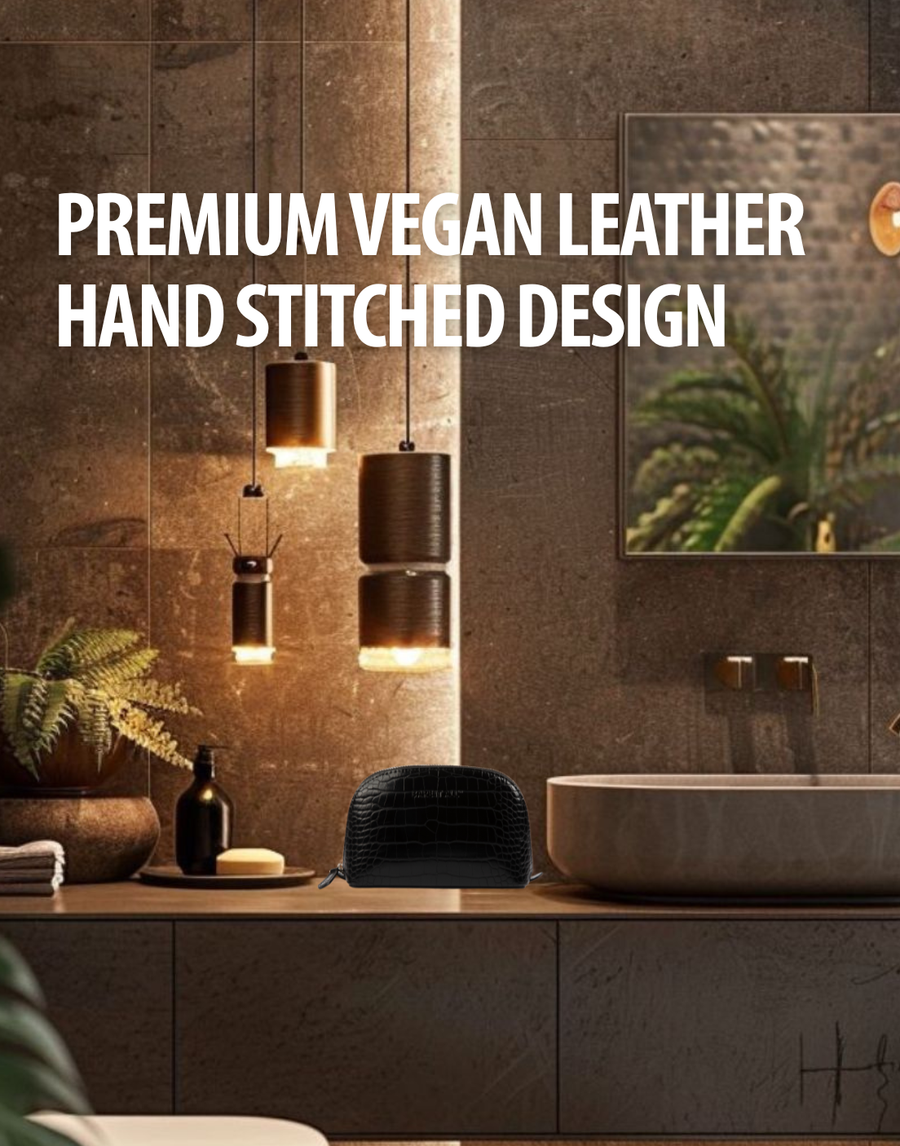 Croc Embossed Travel Bag