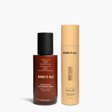 BRONZE & SHINE KIT- Body Gloss & Golden Hour Bronzer