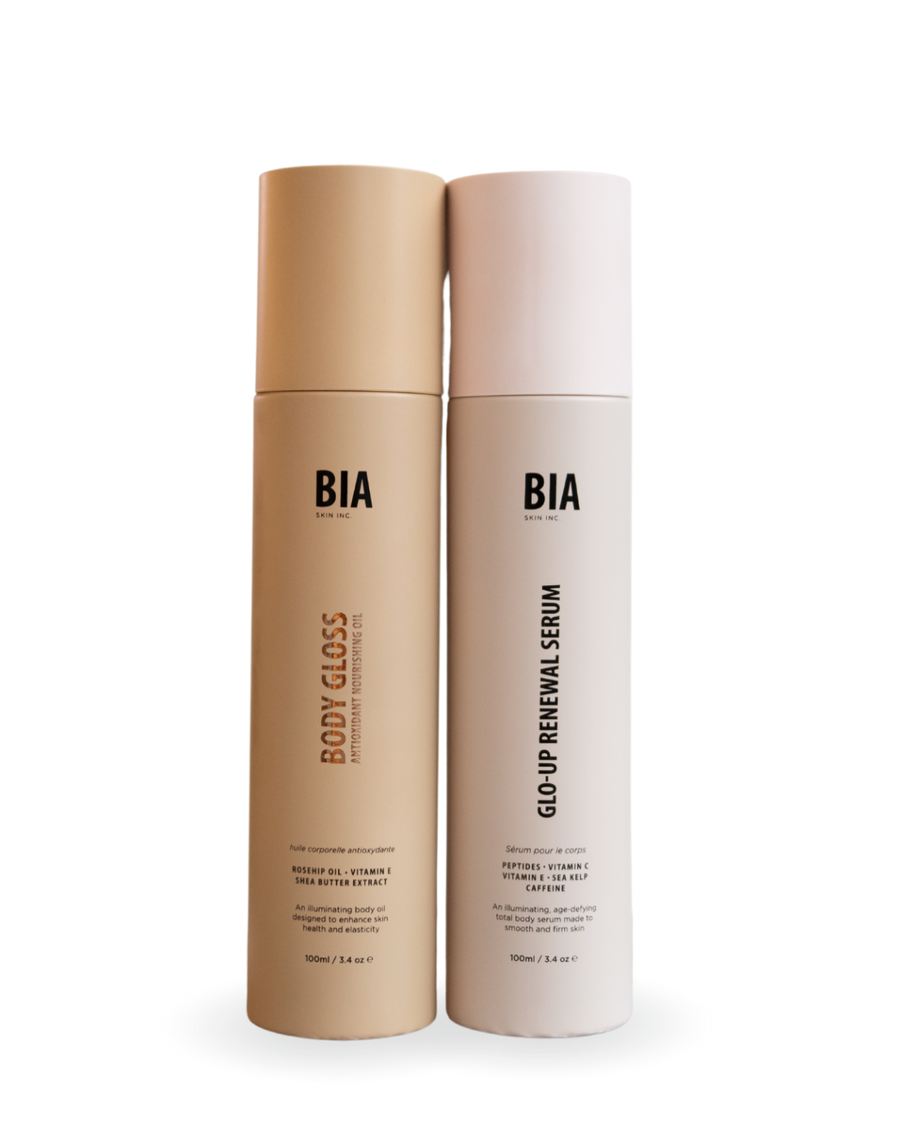 GLO-UP KIT - Glo-Up Renewal Serum, & Body Gloss Oil