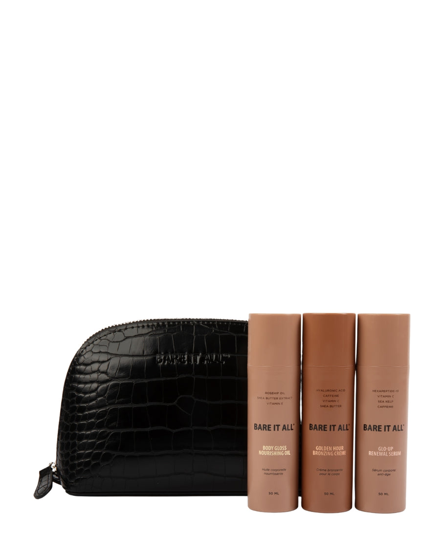 TRAVEL SIZE BEST SELLERS + THE CROC BAG