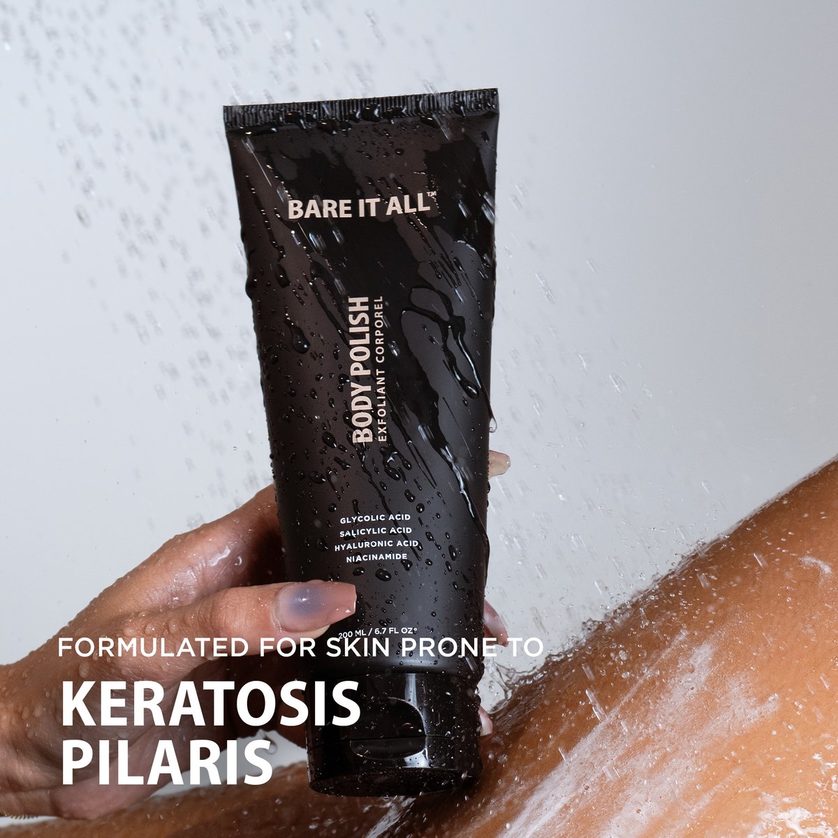 BODY POLISH WITH GLYCOLIC ACID