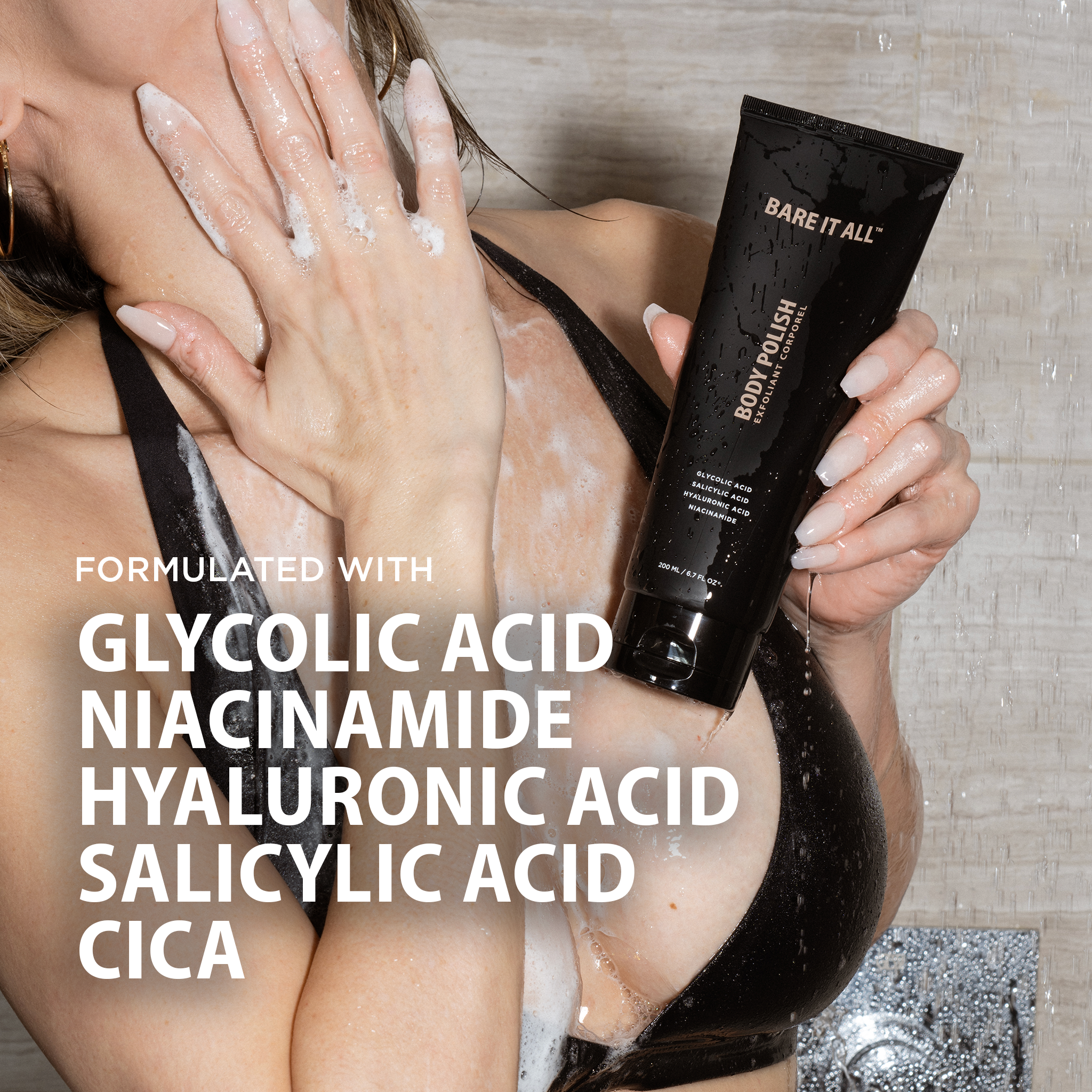 
                        BODY POLISH WITH GLYCOLIC ACID
                      