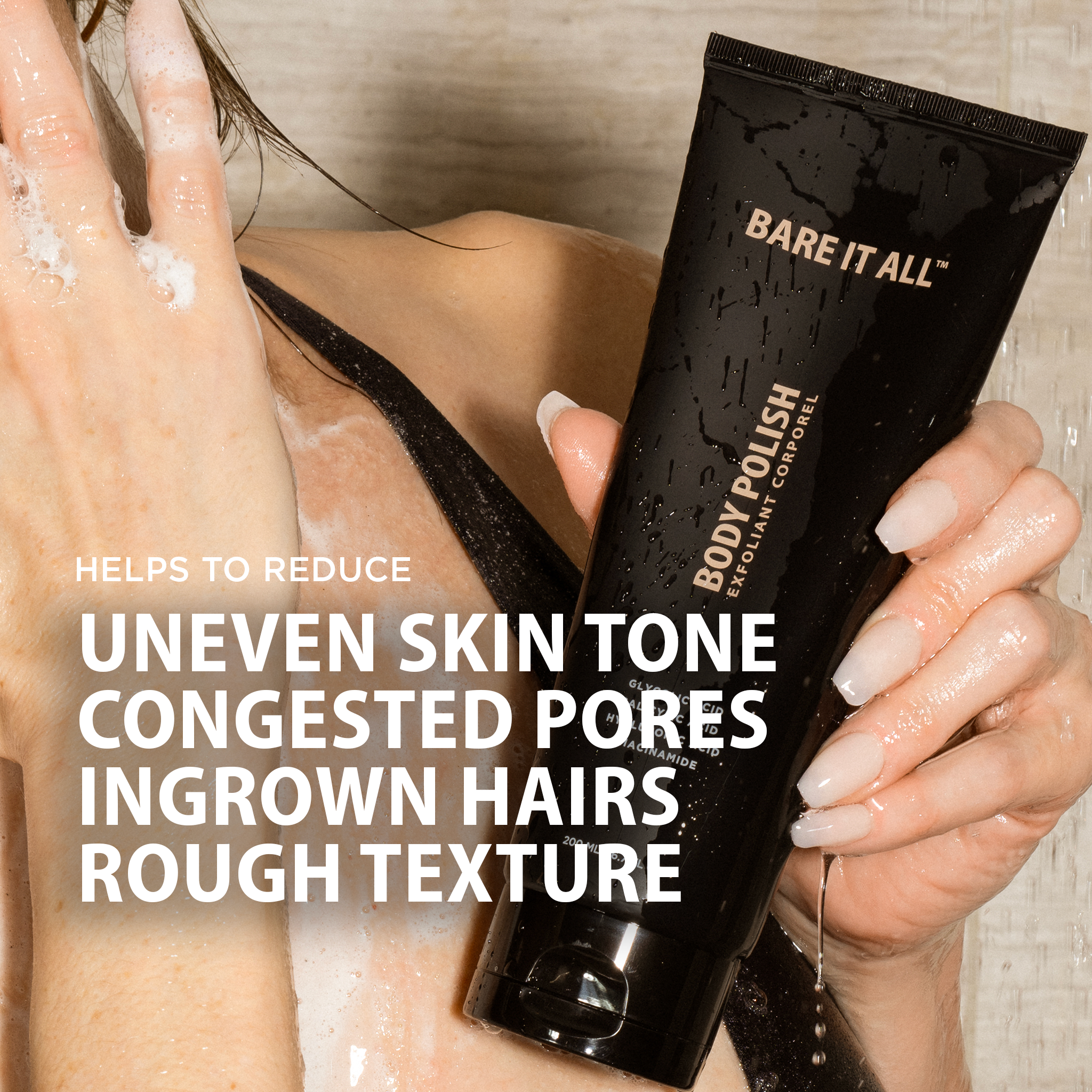 
                        BODY POLISH WITH GLYCOLIC ACID
                      