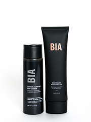 SHOWER KIT: CLARIFYING CHARCOAL BODY CLEANSER & BODY POLISH