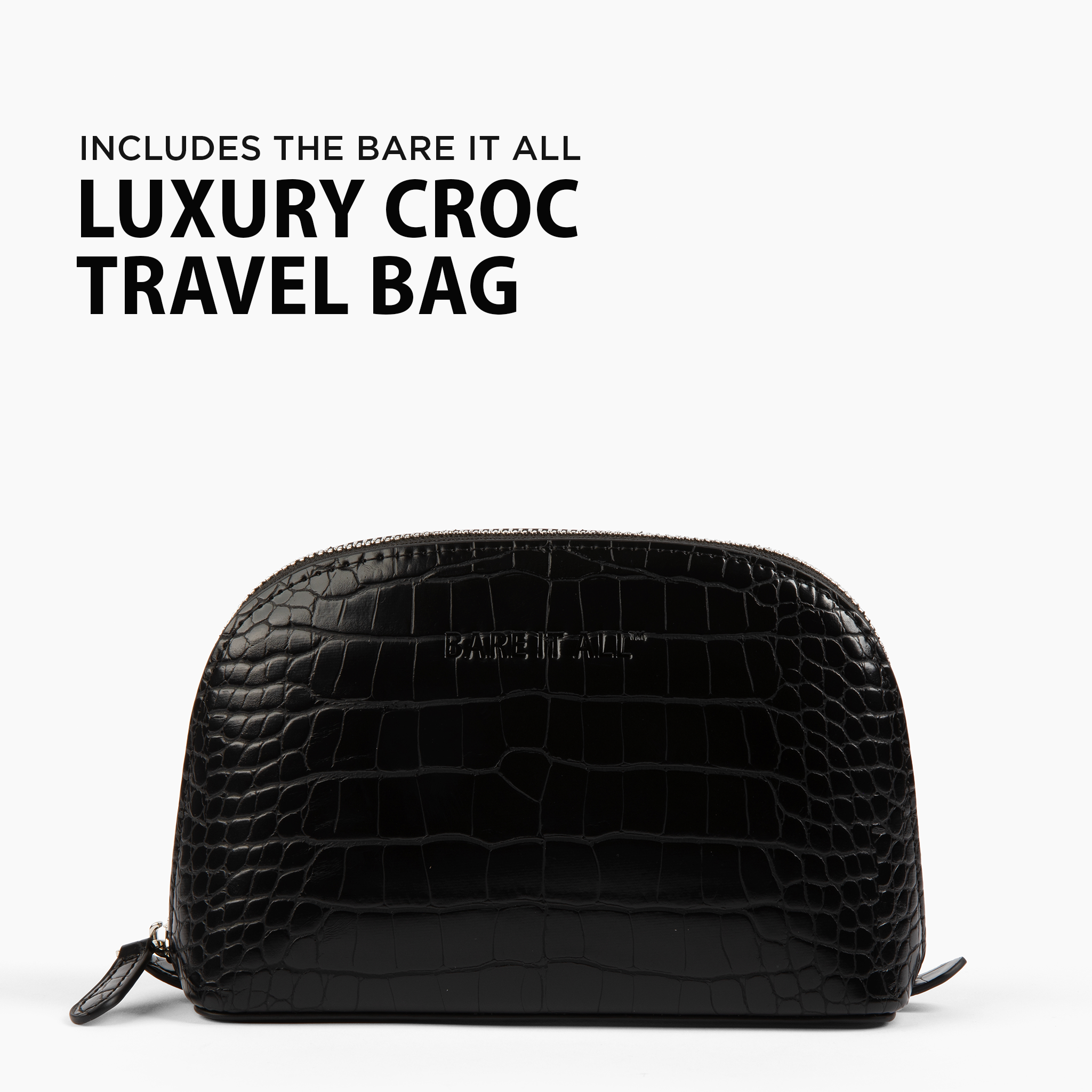
                        TRAVEL SIZE BEST SELLERS + THE CROC BAG
                      