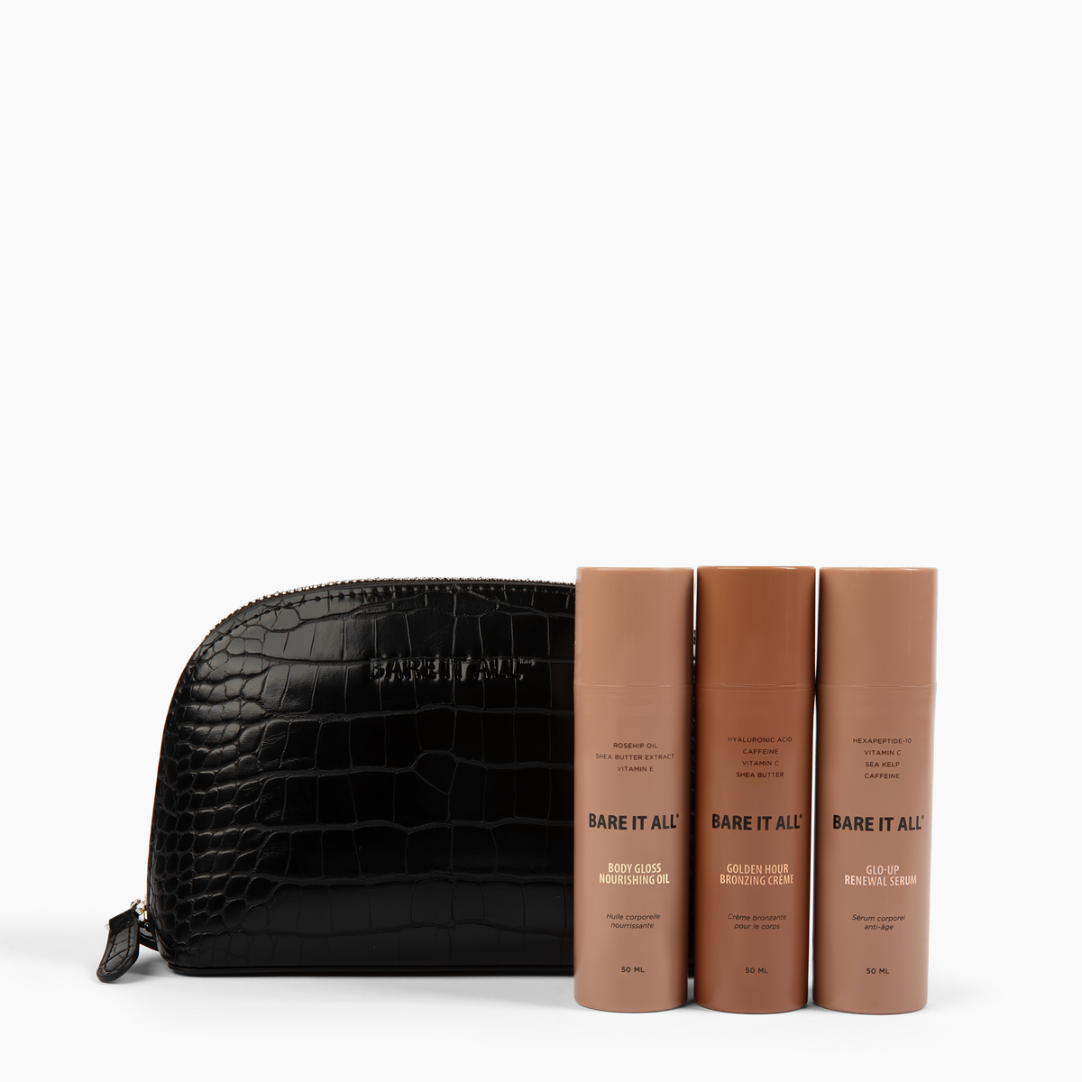 TRAVEL SIZE BEST SELLERS + THE CROC BAG