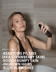 KP SMOOTHING KIT - Body Polish, Exfoliating Treatment Mist, Whipped Body Creme