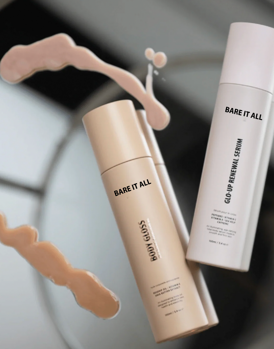 GLO-UP KIT - Glo-Up Renewal Serum, & Body Gloss Oil