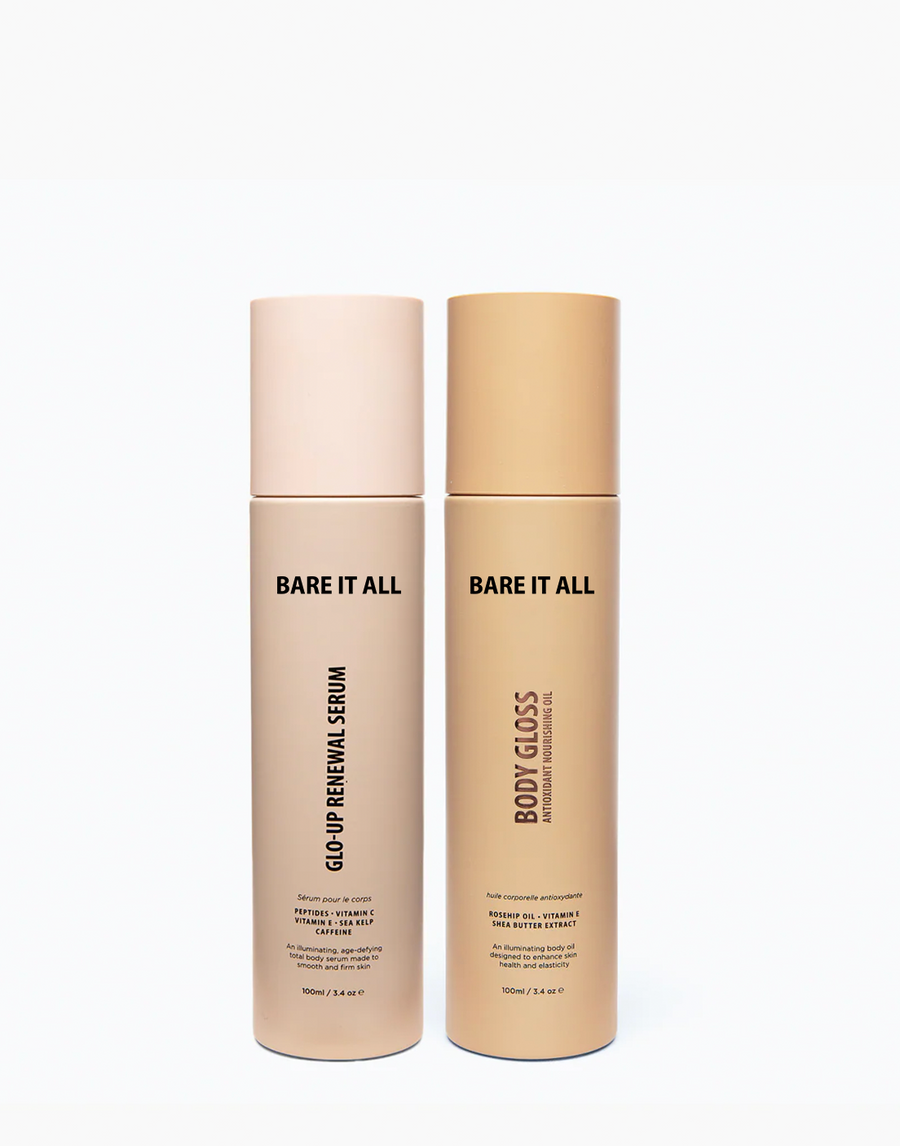 GLO-UP KIT - Glo-Up Renewal Serum, & Body Gloss Oil