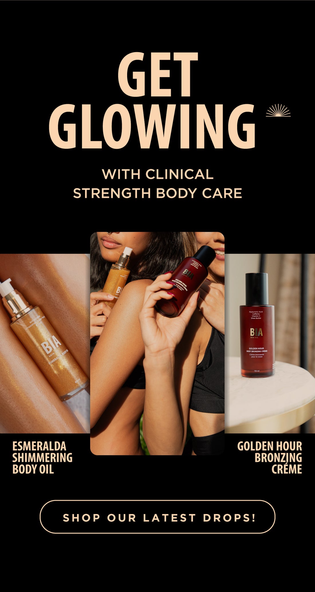 Bia Skin Body Care, Built Strong Like You