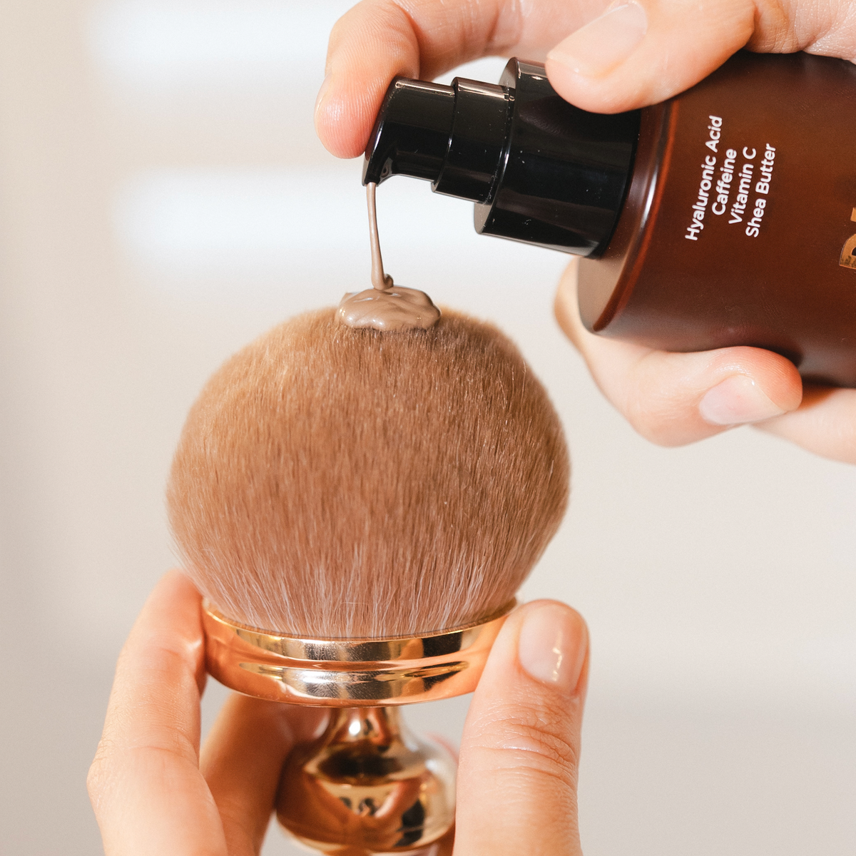 BODY PUFF BRUSH