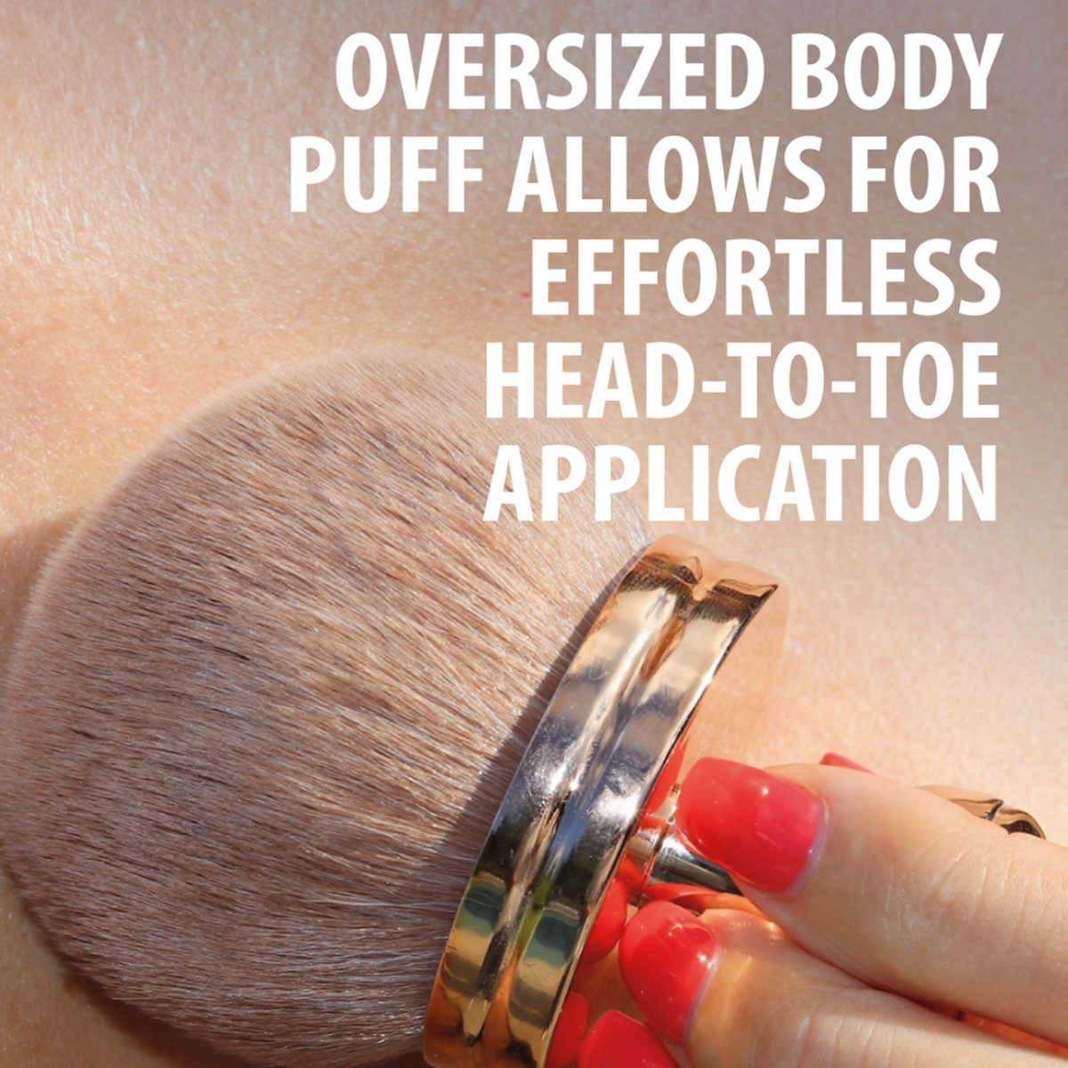 BODY PUFF BRUSH